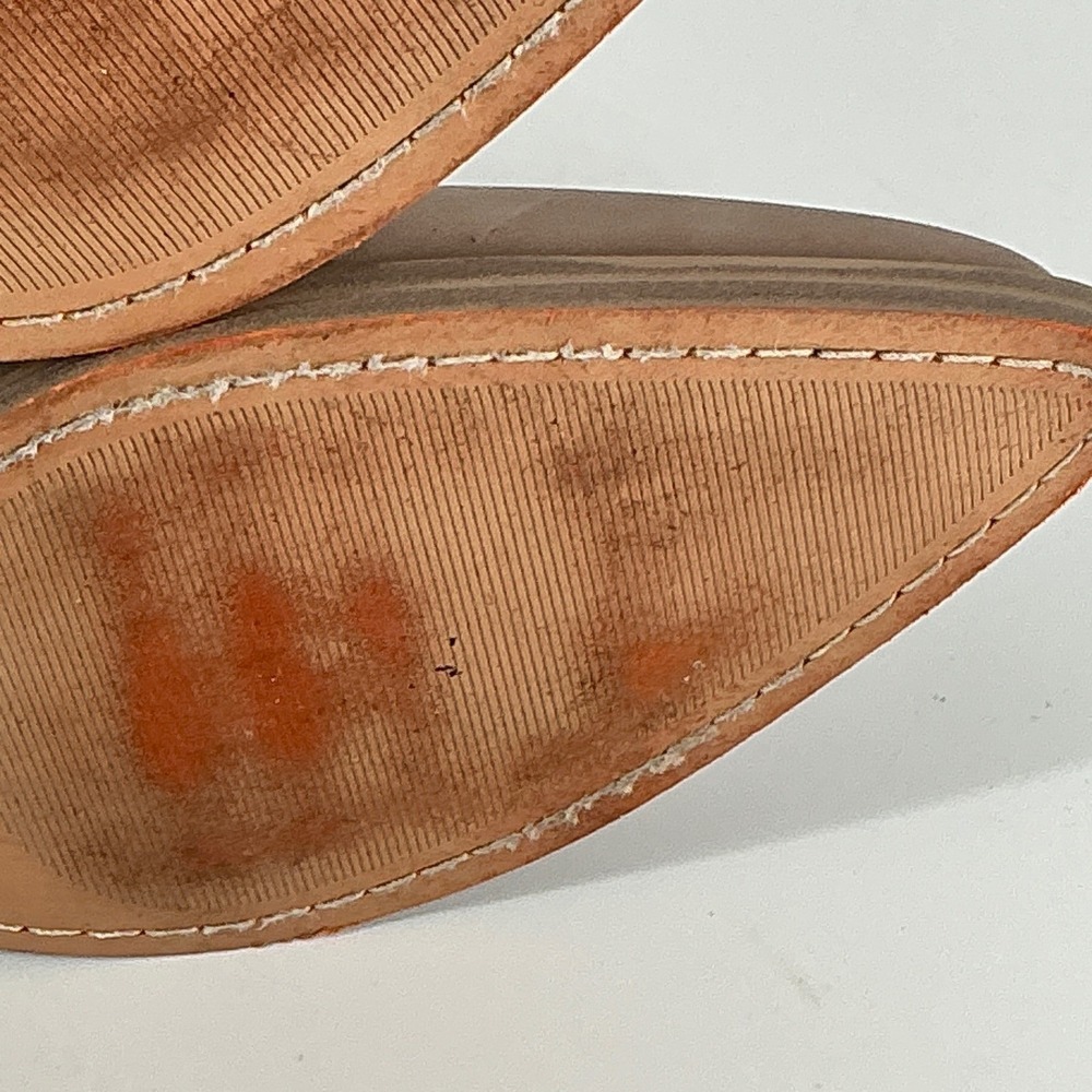Marc Fisher LTD Size 10 READ Hilaria Tan Leather Western Cowboy Boots Pointed - Picture 15 of 15